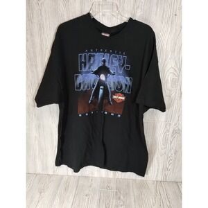 Harley Davidson 2003 T-Shirt 100 Year Anniversary 2XL Short Sleeve Authentic vtg